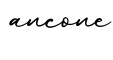 单词ancone书写