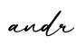 单词andr书写