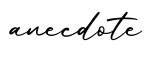 单词anecdote书写