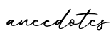 单词anecdotes书写