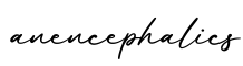 单词anencephalics书写