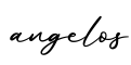单词angelos书写