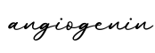 单词angiogenin书写