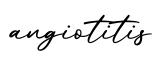 单词angiotitis书写