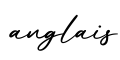 单词anglais书写