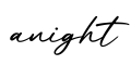 单词anight书写