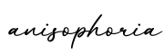 单词anisophoria书写