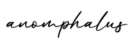 单词anomphalus书写