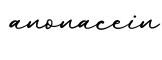 单词anonacein书写