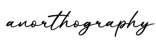 单词anorthography书写
