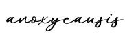 单词anoxycausis书写