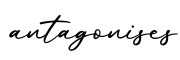 单词antagonises书写