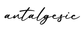 单词antalgesic书写
