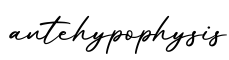 单词antehypophysis书写