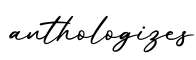单词anthologizes书写