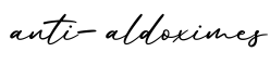 单词anti-aldoximes书写