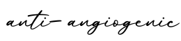 单词anti-angiogenic书写