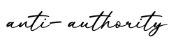 单词anti-authority书写