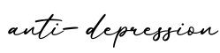 单词anti-depression书写