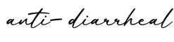 单词anti-diarrheal书写