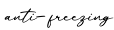 单词anti-freezing书写