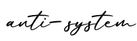 单词anti-system书写