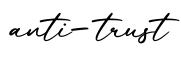 单词anti-trust书写