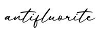 单词antifluorite书写