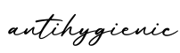 单词antihygienic书写