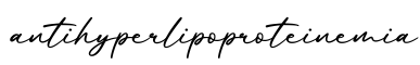 单词antihyperlipoproteinemia书写