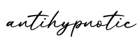 单词antihypnotic书写
