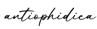 单词antiophidica书写