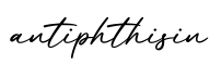 单词antiphthisin书写