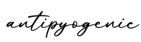 单词antipyogenic书写