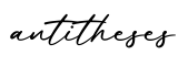 单词antitheses书写