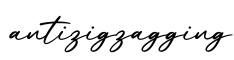 单词antizigzagging书写