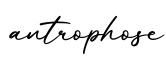 单词antrophose书写
