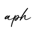 单词aph书写