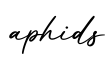 单词aphids书写