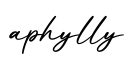 单词aphylly书写