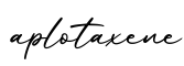 单词aplotaxene书写