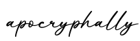 单词apocryphally书写