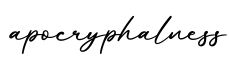 单词apocryphalness书写