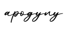 单词apogyny书写