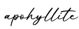 单词apohyllite书写