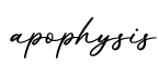 单词apophysis书写