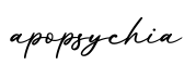单词apopsychia书写