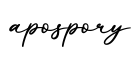 单词apospory书写