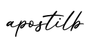 单词apostilb书写
