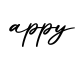 单词appy书写